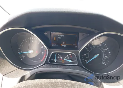 2016 Ford Focus Se from USA, damaged, VIN 1FADP3K21GL211087